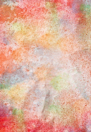 Dirty grunge color crumpled paper for backgroundの写真素材