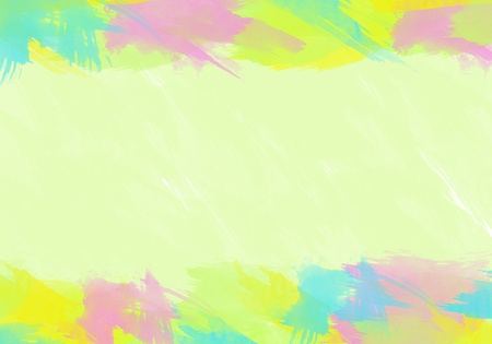 abstract colorful watercolor for background の写真素材