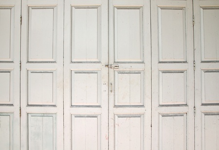 Vintage wood doorの写真素材