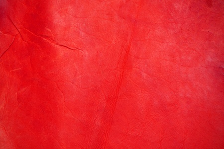 texture of red leather for backgroundの写真素材
