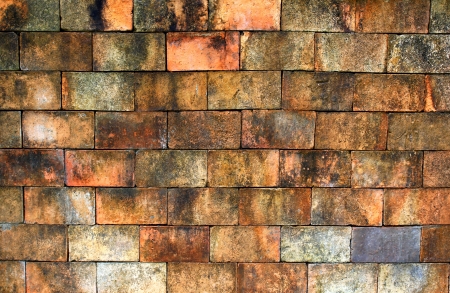 Texture of rough brick wallの写真素材