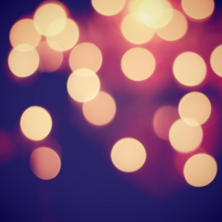 Bokeh light vintage の写真素材