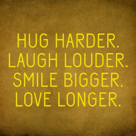 Inspirational motivating quote on grunge brown backgroundの写真素材