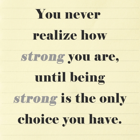 Inspirational motivating quote on note paper background の写真素材