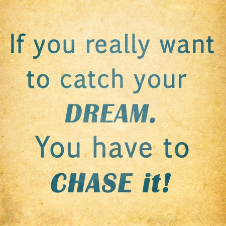 Inspirational motivating quote on grunge paper backgroundの写真素材
