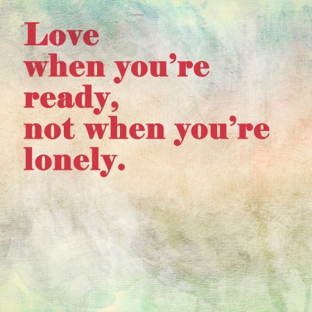 Inspirational motivating quote on old canvas background の写真素材