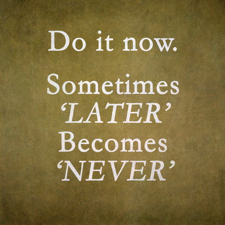 Inspirational motivating quote on old grunge の写真素材