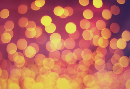 Holiday bokeh light vintage background