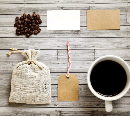 Coffee identity branding mockup setの写真素材