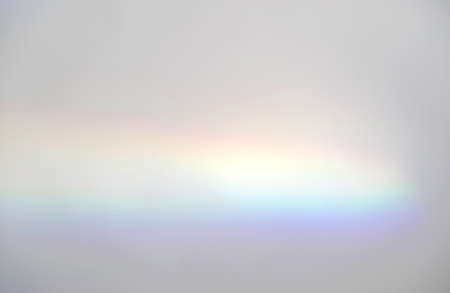 Abstract rainbow rays of light shadow overlay effect from sunlight on a white background, mockup and...
