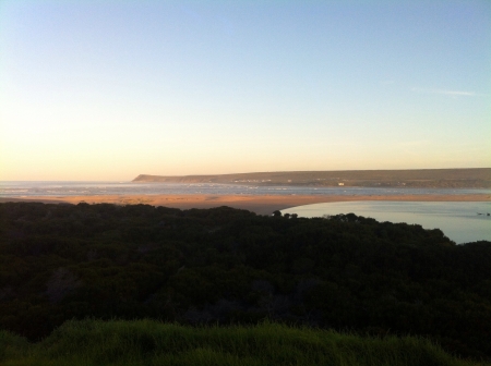 Gorgeous Breede River mouth at Witsandの素材