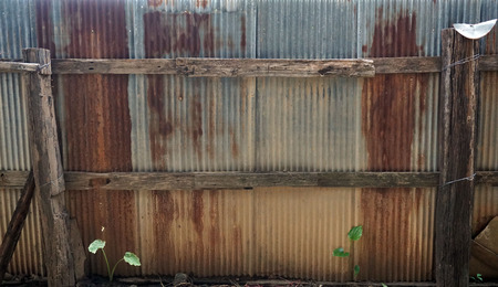 Old zinc backgroundの写真素材