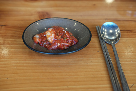 salted shrimpの写真素材