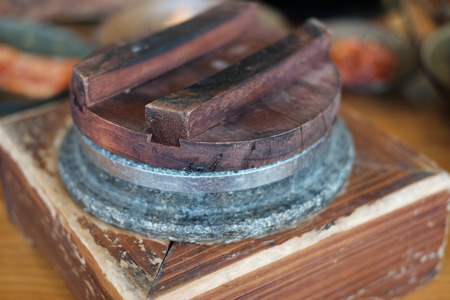 rice stone cookの写真素材