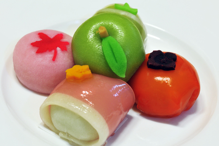 A delicious flower cakeの写真素材