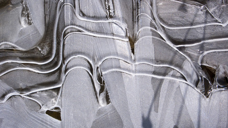 Thin ice stream