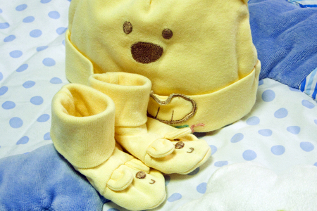 Pretty baby supplies (layette)の写真素材