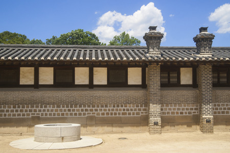 Beautiful Changdeokgung Palace in Seoulのeditorial素材