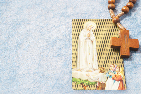 The rosary of the Catholic Church and the Blessed Mother