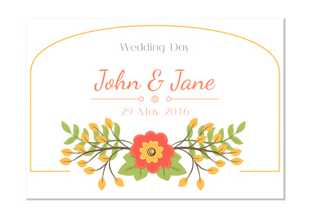 Beautiful vintage floral card. Design composition with flowers and leaves. Beautiful background. For greeting card, invitation, wedding, party, birthday, baby shower, mother's day, valentines. Vectorのイラスト素材