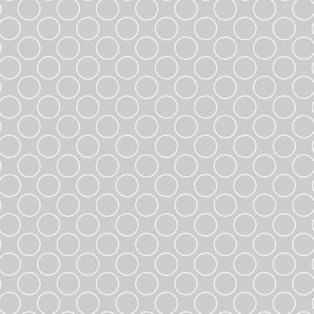 White circle on gray seamless pattern art design stock vector illustration for web, for printのイラスト素材
