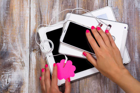 Digital detox concept