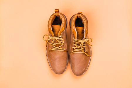 Females beige shoesの写真素材