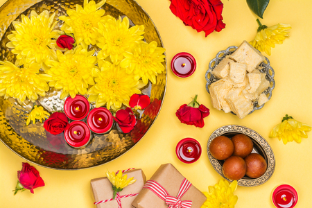 Diwali festival backgroundの写真素材