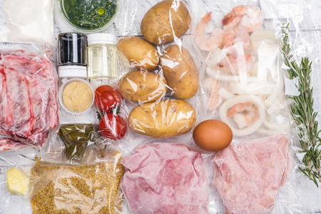 Healthy daily meals deliveryの写真素材