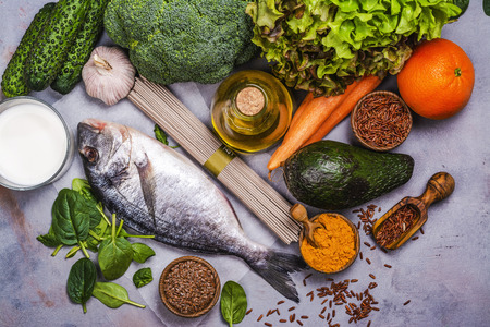 Pagano diet food mixの写真素材