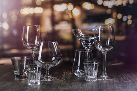 Glass for strong alcohol drinksの写真素材