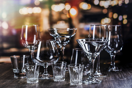 Glass for strong alcohol drinksの写真素材
