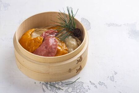 Songpyeon rice cakes for Chuseokの写真素材