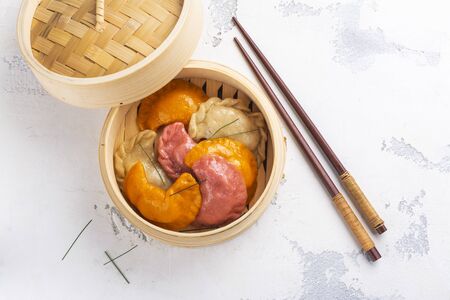Songpyeon rice cakes for Chuseokの写真素材