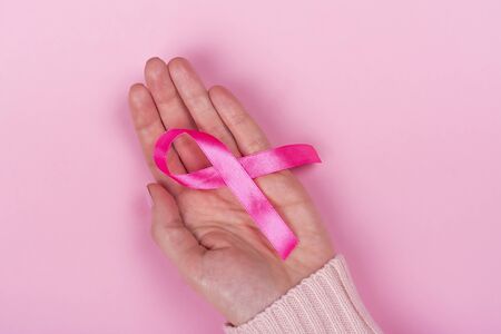 Breast cancer awareness backgroundの写真素材