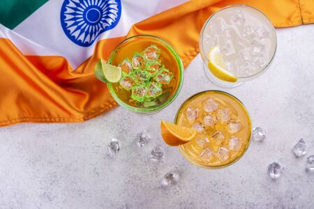 Indian republic day backgroundの写真素材