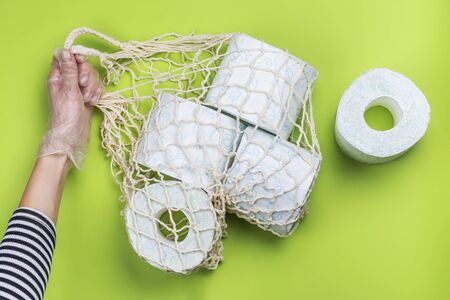 Toilet paper deficiencyの写真素材
