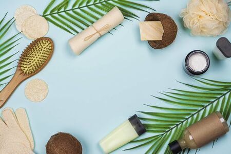 Body care cosmetic productsの写真素材