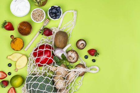 Immunity boosters foodの写真素材