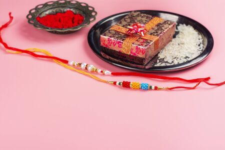 Indian festival Raksha Bandhanの写真素材