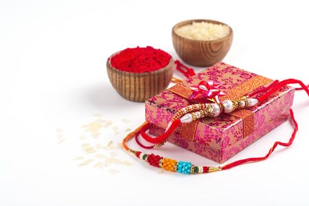 Indian festival Raksha Bandhanの写真素材