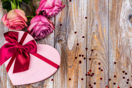 Pink roses background.の写真素材