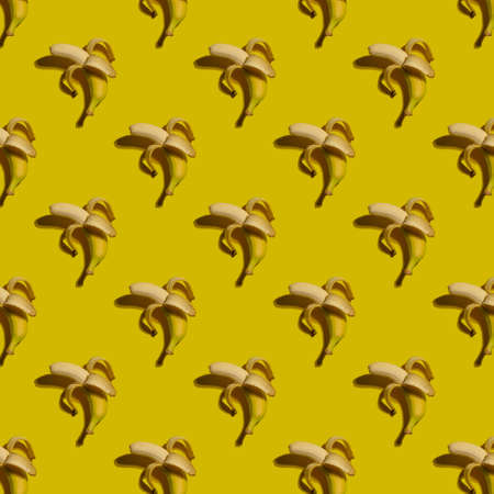 Colorful seamless bananas patternの写真素材