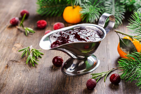 Christmas Cranberry Sauceの写真素材