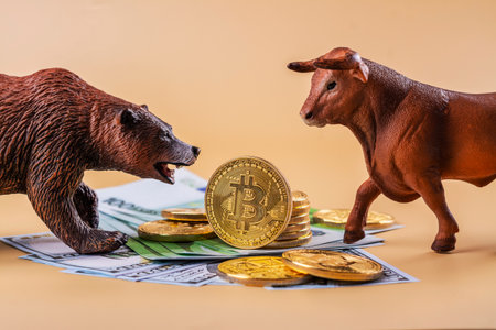 Stock market trendsの写真素材