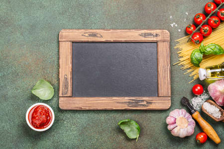 Food cooking backgroundの写真素材