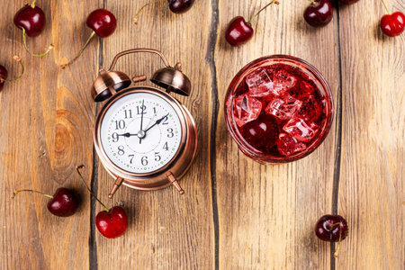 Trendy sleepy girl mocktail