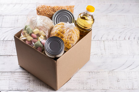 Food bank dayの写真素材