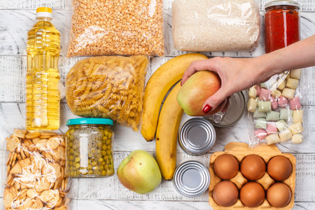Food bank dayの写真素材