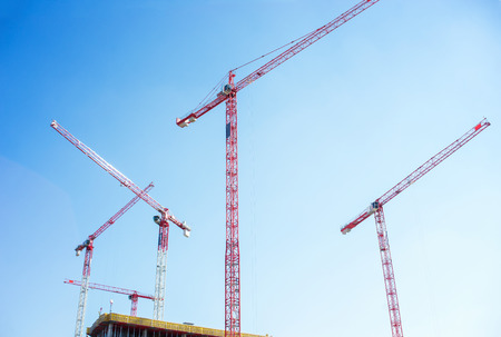 Modern housing developmentの写真素材